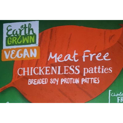 Breaded Soy Protein Patties, Meat Free