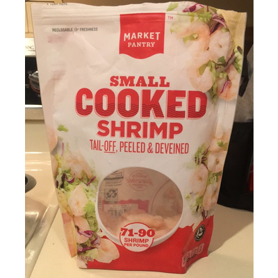 Small Cooked Shrimp, Tail-Off, Peeled & Deveined