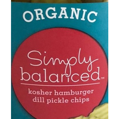 Kosher Hamburger Dill Pickle Chips