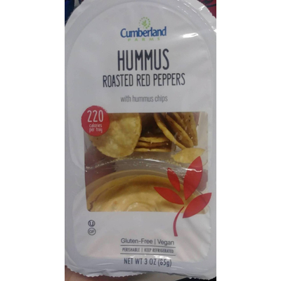 Hummus, Roasted Red Peppers