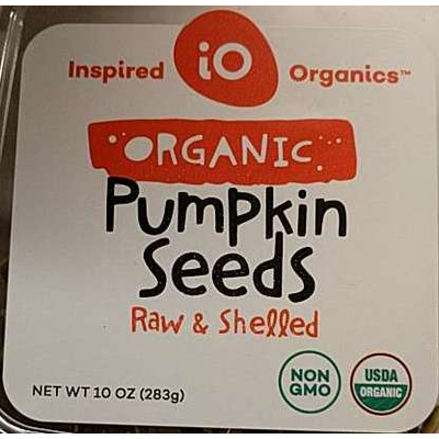 Organic Pumpkin Seeds, Raw & Shelled