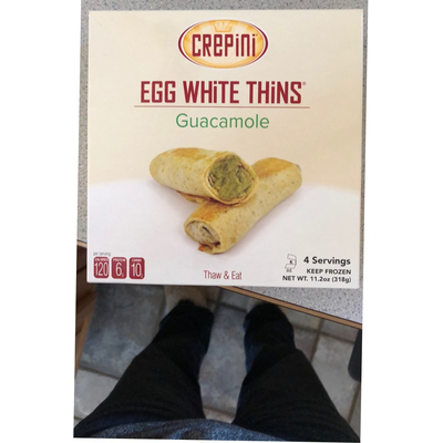 Egg White Thins, Guacamole
