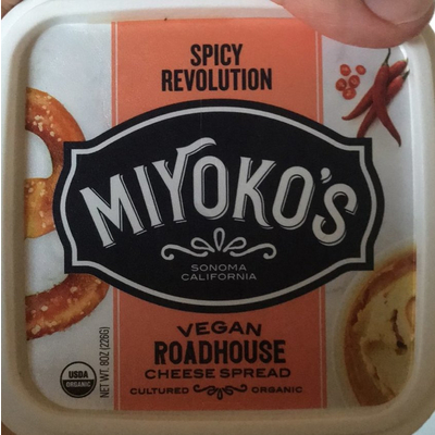 Vegan Roadhouse Cheese Spread, Spicy Revolution