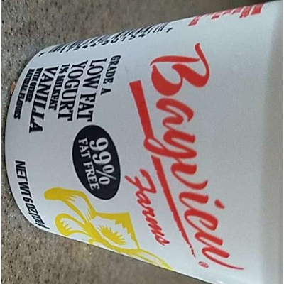 Low Fat Yogurt, Vanilla