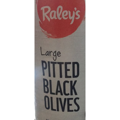 Large Pitted Black Olives