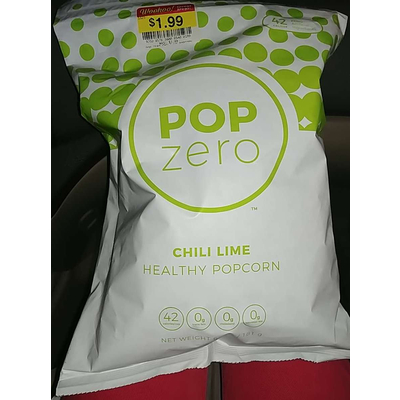 Healthy Popcorn, Chili Lime