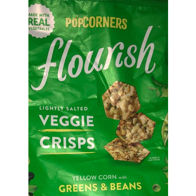 Lightly Salted Veggie Crisps, Flourish