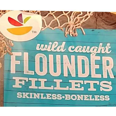 Wild Caught Flounder Fillets, Skinless Boneless