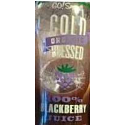 Organic Cold Pressed Blackberry Juice