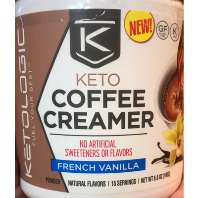 Keto Coffee Creamer, French Vanilla