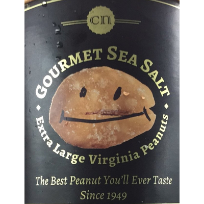 Extra Large Virginia Peanuts, Gourmet Sea Salt