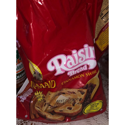 Raisin Bread Cinnamon Swirl
