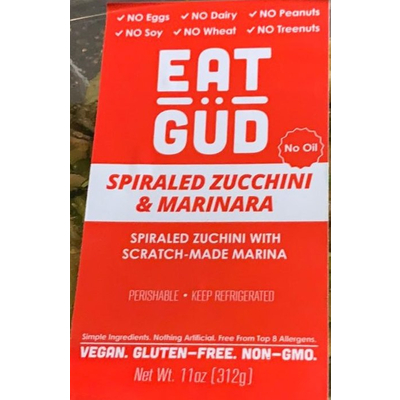 Spiraled Zucchini & Marinara