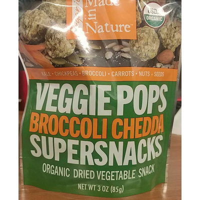 Veggie Pops Supersnacks, Broccoli Chedda