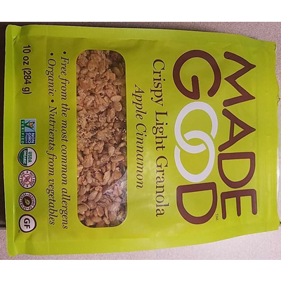 Crispy Light Granola, Apple Cinnamon