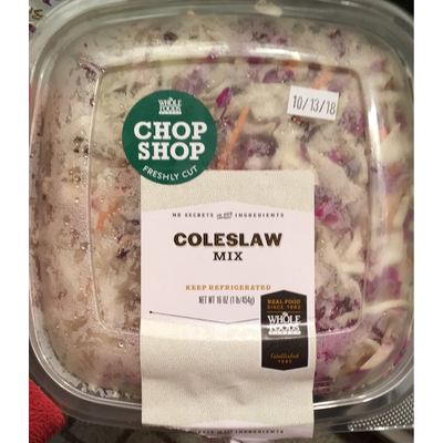 Chop Shop, Coleslaw Mix