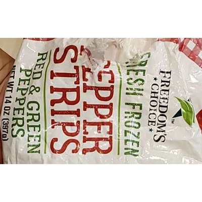 Pepper Strips, Red & Green Peppers
