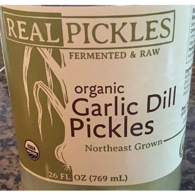 Organic Garlic Dill Pickles
