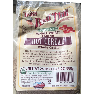 Whole Wheat Farina Hot Cereal