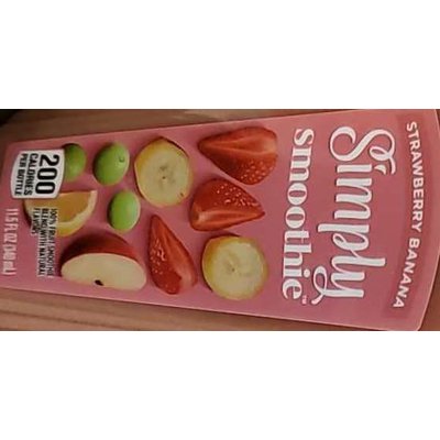 Smoothie, Strawberry Banana