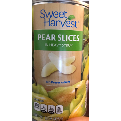 Pear Slices in Heavy Syrup