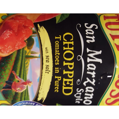 Chopped Tomatoes in Puree, San Marzano Style