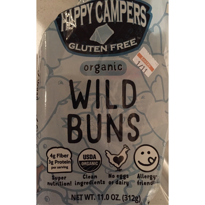 Organic Wild Buns, Gluten Free