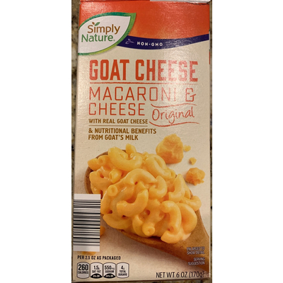 Macaroni & Cheese, Original Goat Cheese