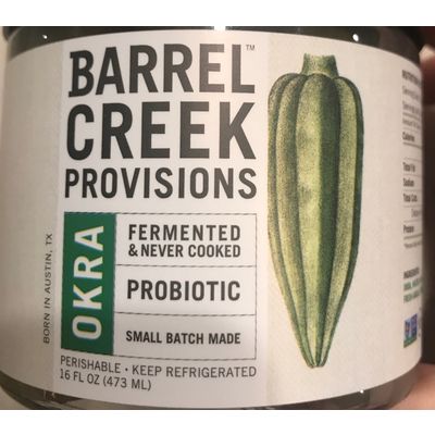Okra, Fermented & Never Cooked