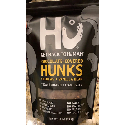 Chocolate-Covered Hunks, Cashews with Vanilla Bean