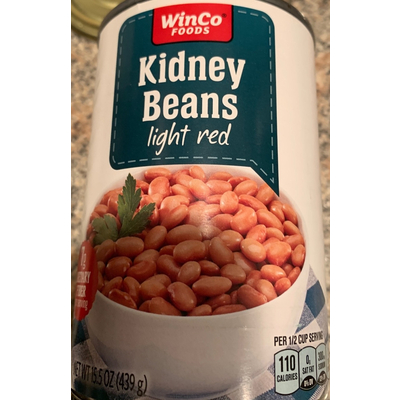 Kidney Beans, Light Red