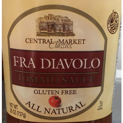 Fra Diavolo, Tomato Sauce, Gluten Sauce