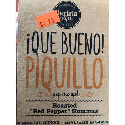 Hummus, Roasted Red Pepper