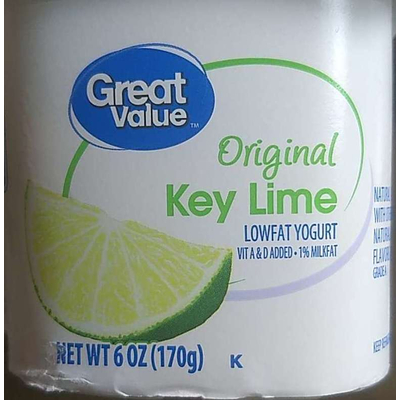 Key Lime Lowfat Yogurt