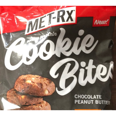 Whey Protein Cookie Bites, Chocolate Peanut Butter
