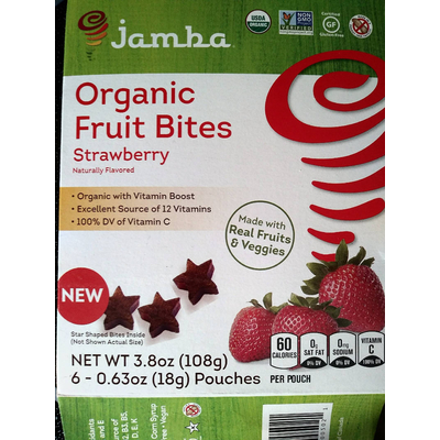 Organic Fruit Bites