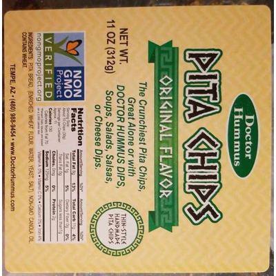Pita Chips, Original Flavor
