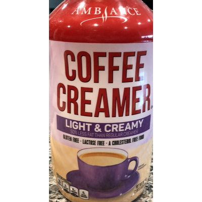 Coffee Creamer, Light & Creamy