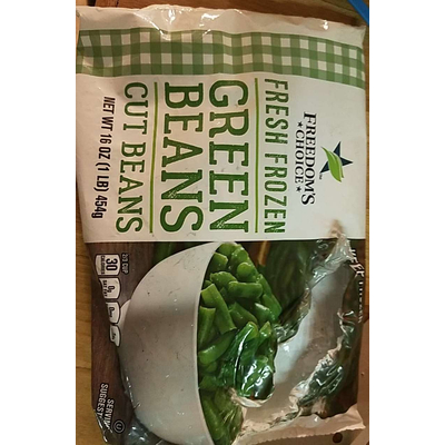 Green Beans, Cut Beans, Fresh Frozen