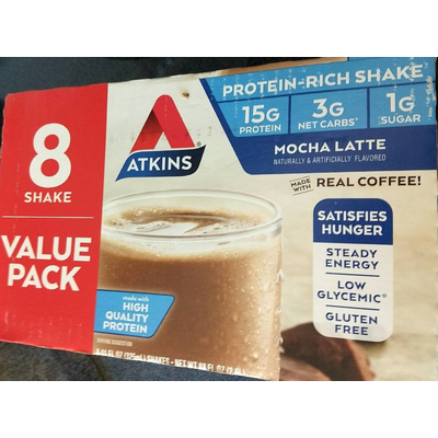 Protein-Rich Shake, Mocha Latte