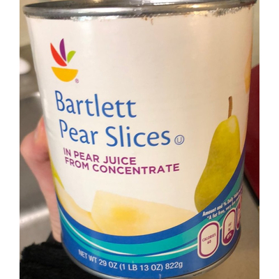 Bartlett Pear Slices, in Pear Juice from Concentrate image