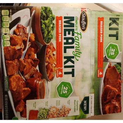 Complete Family Meal Kit, Braised Pork