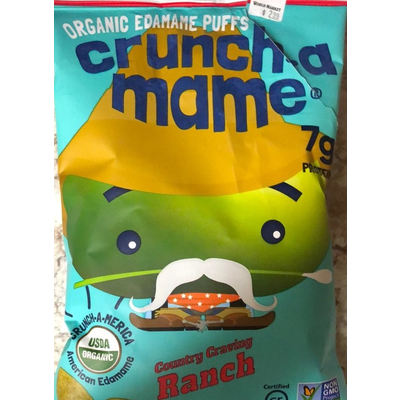 Organic Edamame Puffs, Ranch