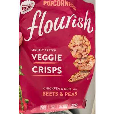 Veggie Crisps, Chickpea & Rice with Beets & Peas
