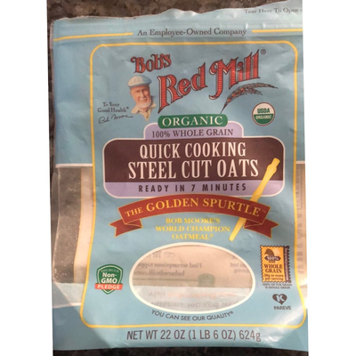 Quick Cooking Steel Cut Oats, The Golden Spurtle, Organic