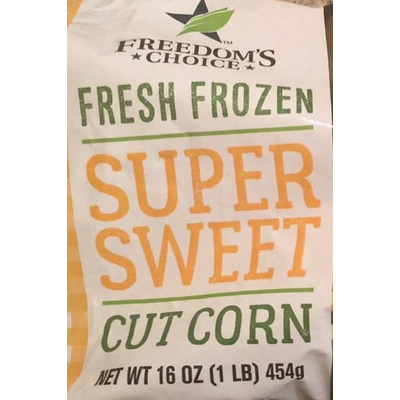 Super Sweet Cut Corn, Fresh Frozen