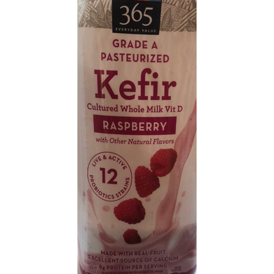 Kefir, Whole Milk, Raspberry