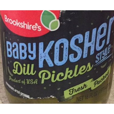 Dill Pickles, Baby Kosher Style