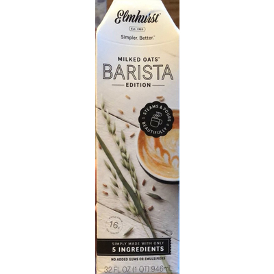 Milked Oats, Barista Edition