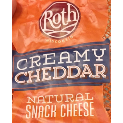 Snack Cheese, Creamy Cheddar